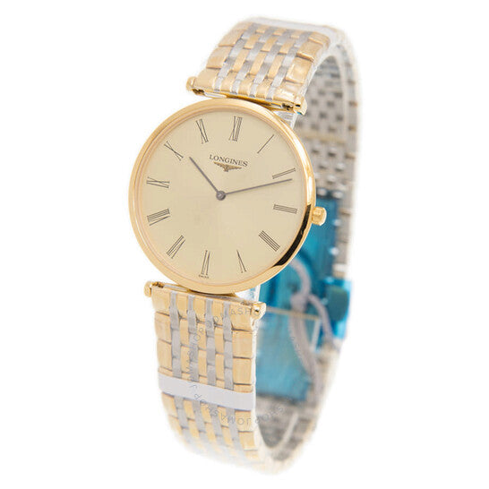 Longines, La Grande Classique Gold-tone Dial Steel Men's Watch