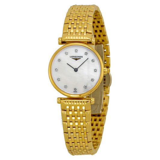 Longines, La Grande Classique Mother of Pearl Diamond Ladies Watch L42092878