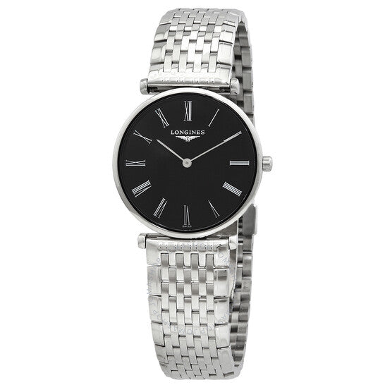 Longines, La Grande Classique Quartz Black Dial Ladies Watch