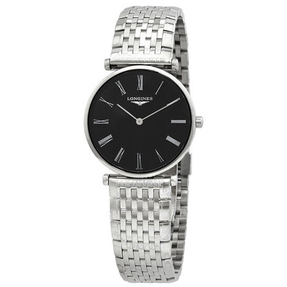 Longines, La Grande Classique Quartz Black Dial Ladies Watch