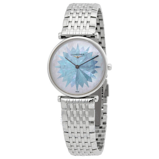 Longines, La Grande Classique Quartz Blue Star Mother of Pearl Dial Ladies Watch
