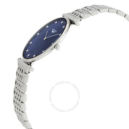 Longines, La Grande Classique Quartz Diamond Blue Dial Men's Watch