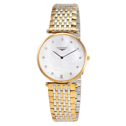 Longines, La Grande Classique Quartz Diamond Ladies Watch