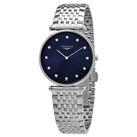 Longines, La Grande Classique Quartz Diamond Ladies Watch