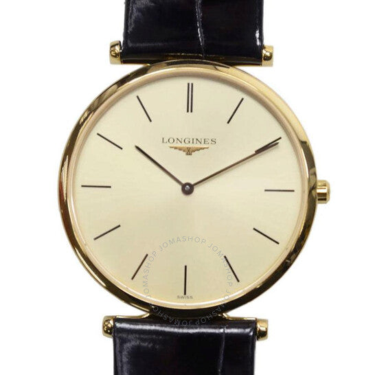 Longines, La Grande Classique Quartz Gold Dial Ladies Watch