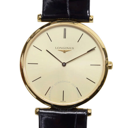 Longines, La Grande Classique Quartz Gold Dial Ladies Watch
