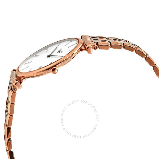 Longines, La Grande Classique White Dial Rose Gold-tone Ladies Watch