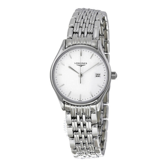 Longines, La Grande Classique White Dial Stainless Steel Ladies Watch