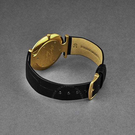 ساعة لونجين لا غراندي كوارتز ذهبية للنساء