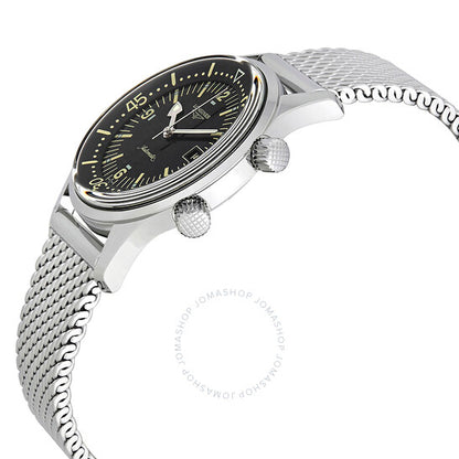Longines, Legend Diver Automatic Black Dial Men's Watch