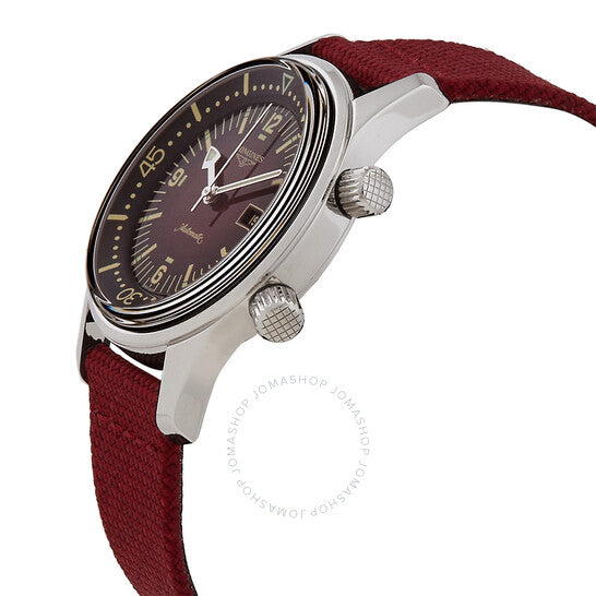 Longines, Legend Diver Automatic Bordeaux Dial Ladies Watch