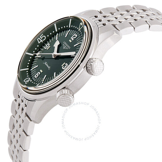 Longines, Legend Diver Automatic Green Dial Watch