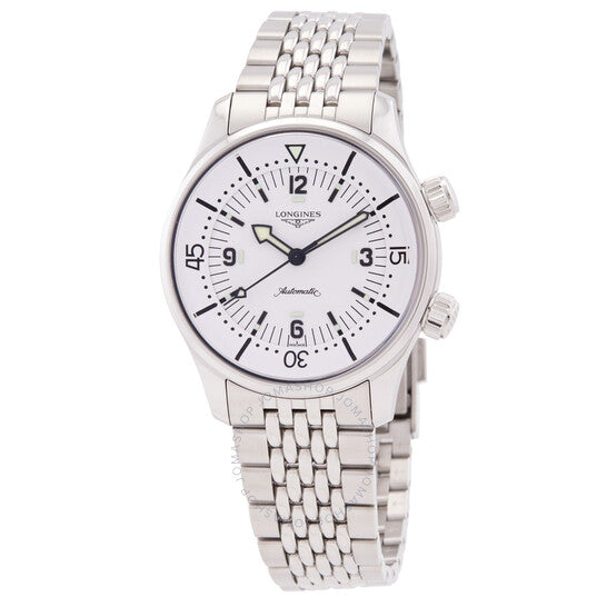 Longines, Legend Diver Automatic White Dial Men's Watch
