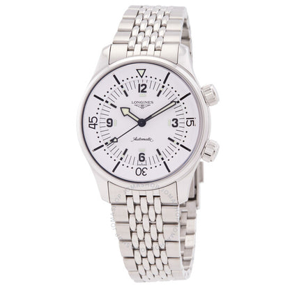 Longines, Legend Diver Automatic White Dial Men's Watch