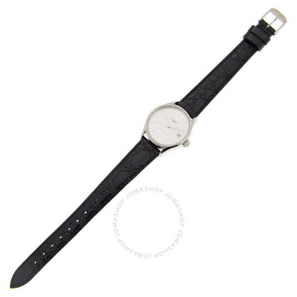 ساعة لونجين لير أوتوماتيكية بمينا فضي للسيدات