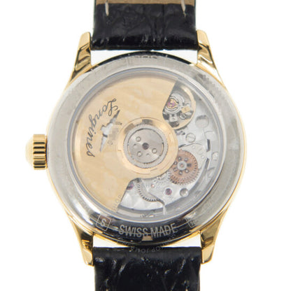 ساعة لونجين لير أوتوماتيكية بمينا أبيض للسيدات