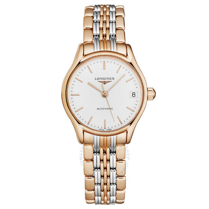 Longines, Lyre Automatic White Dial Ladies Watch