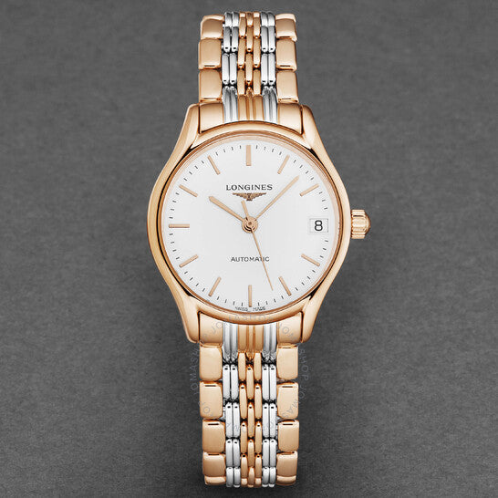 Longines, Lyre Automatic White Dial Ladies Watch