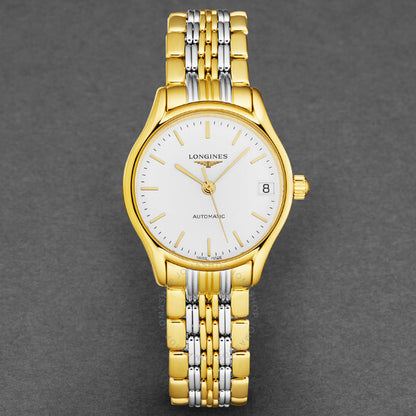 Longines, Lyre Automatic White Dial Ladies Watch