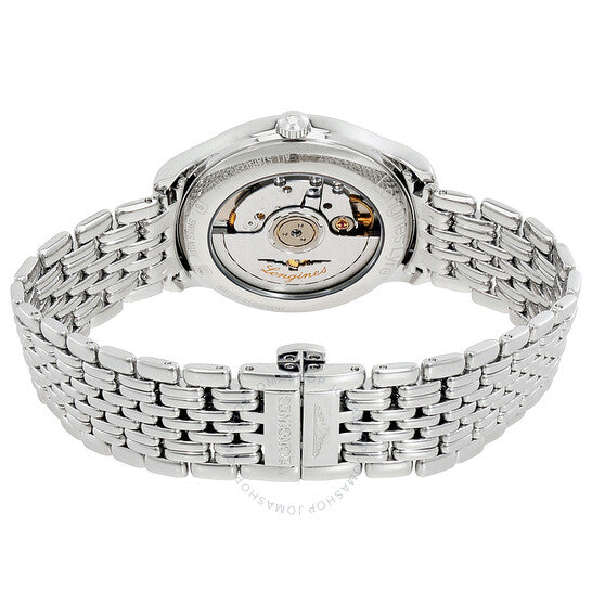 ساعة لونجين لير أوتوماتيكية بمينا أبيض للسيدات