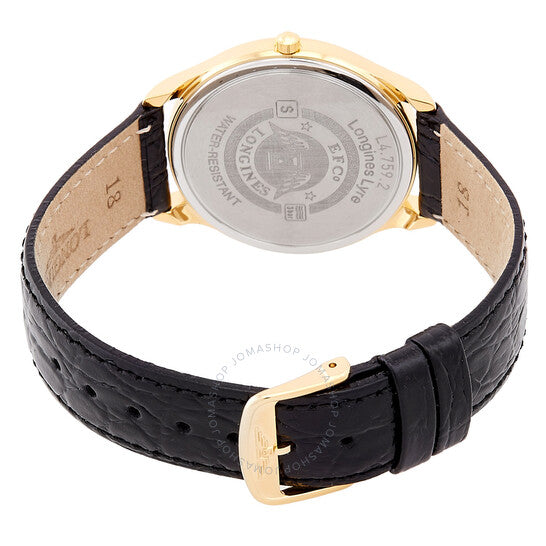 ساعة لونجين لير كوارتز بمينا شامبانيا للسيدات