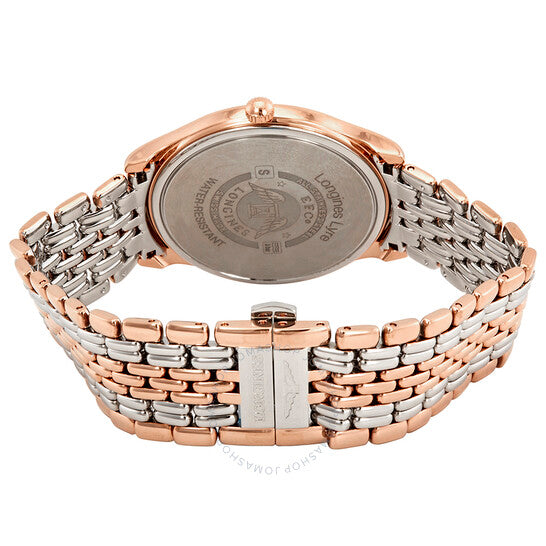 Longines, Lyre White Dial Two-tone Ladies Watch