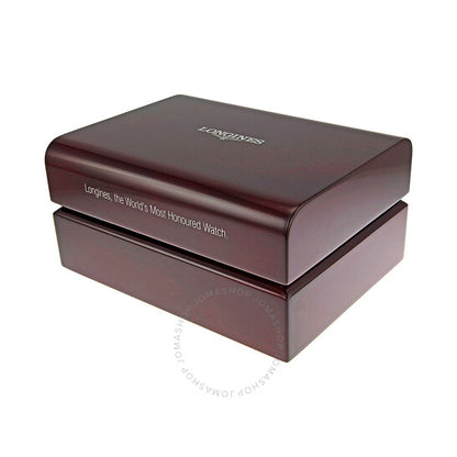 Longines, Master Austomatic Silver Dial Brown Leather Men's Watch