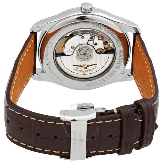 Longines, Master Automatic Chronometer Diamond Silver Dial Men's Watch