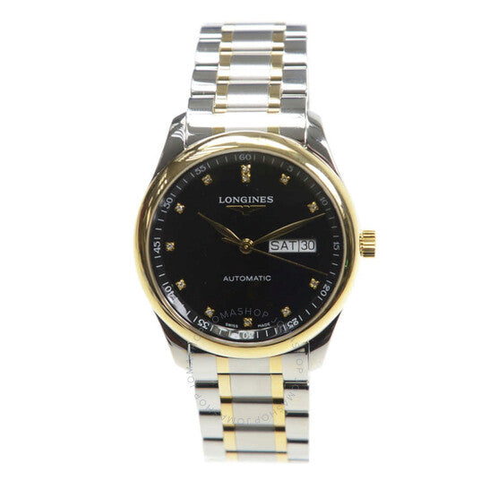 لونجين، ساعة ماستر أوتوماتيكية مرصعة بالألماس للرجال