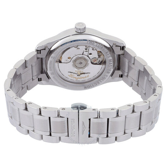 Longines, Master Automatic Diamond Orange Dial Ladies Watch