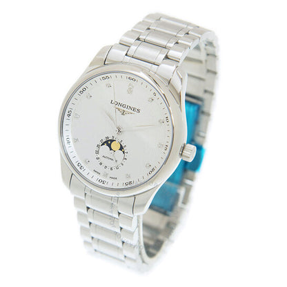 Longines, Master Automatic Moon Phase White Dial Men's Watch