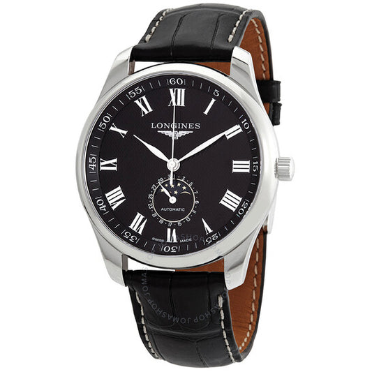 Longines, Master Automatic Moonphase Black Dial Men's Watch