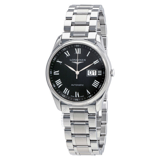 Longines, Master Big Date Automatic Black Dial Men's Watch