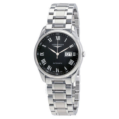 Longines, Master Big Date Automatic Black Dial Men's Watch