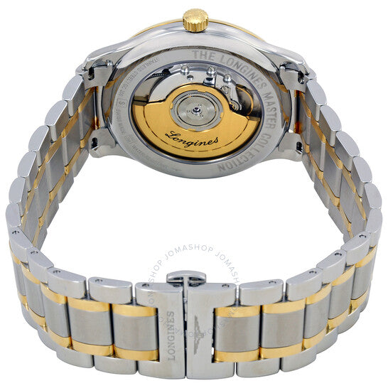 ساعة لونجين ماستر شامبانيا للرجال بمينا ألماس