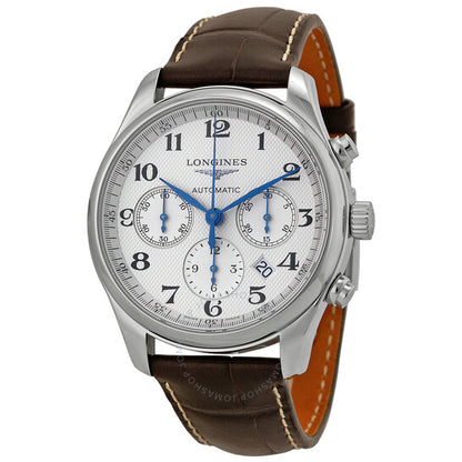 Longines, Master Chronograph Automatic Silver Dial Men's Watch