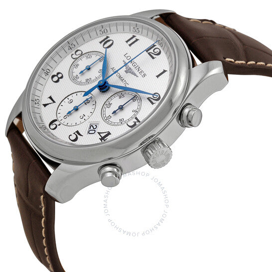 Longines, Master Chronograph Automatic Silver Dial Men's Watch
