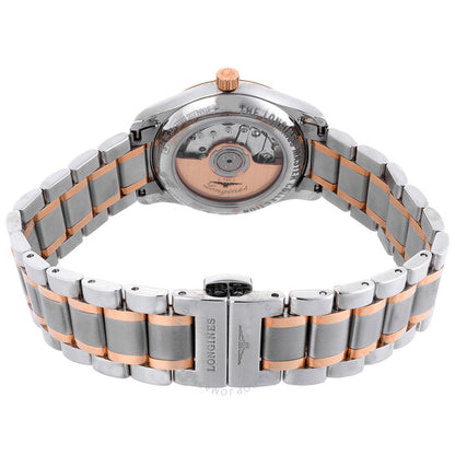 ساعة لونجين ماستر كوليكشن أوتوماتيكية للسيدات بمينا أسود