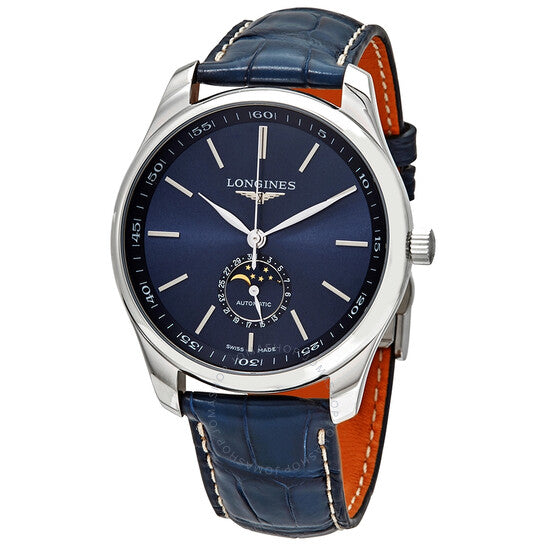 Longines, Master Collection Moonphase Automatic Blue Dial Men's Watch