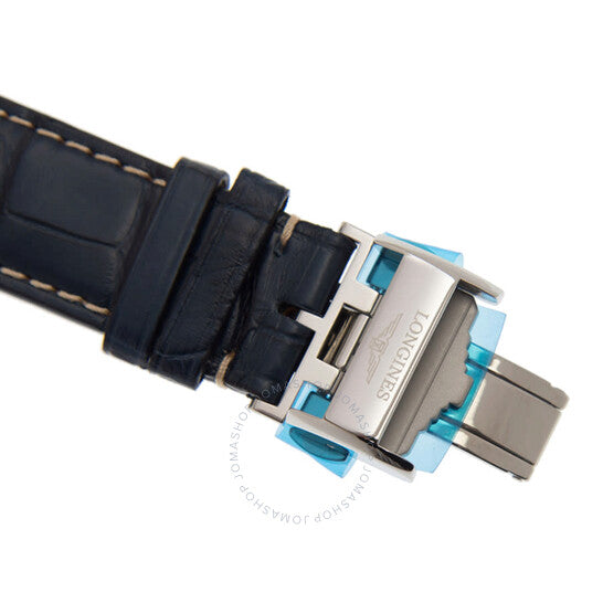 ساعة لونجين ماستر كوليكشن أوتوماتيكية للرجال بمينا أزرق