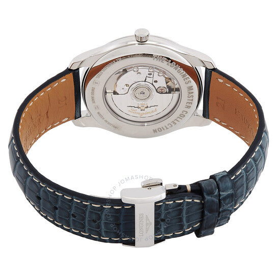 ساعة لونجين ماستر كوليكشن أوتوماتيكية للرجال بمينا أزرق