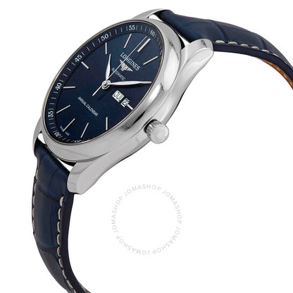 ساعة لونجين ماستر كوليكشن أوتوماتيكية للرجال بمينا أزرق