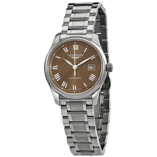 Longines, Master Collection Automatic Brown Dial Ladies Watch