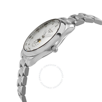 ساعة لونجين ماستر كوليكشن أوتوماتيكية مرصعة بالألماس للرجال