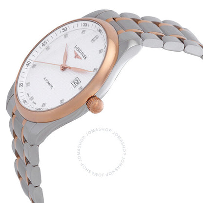 Longines, Master Collection Automatic Diamond Silver Dial Men's Watch