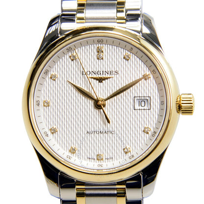 Longines, Master Collection Automatic Diamond White Dial Ladies Watch