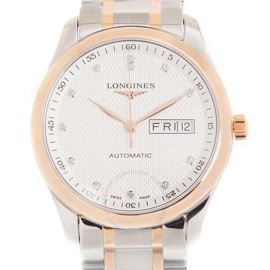 Longines, Master Collection Automatic Diamond White Dial Men's Watch