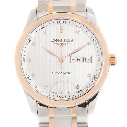 Longines, Master Collection Automatic Diamond White Dial Men's Watch