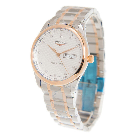 Longines, Master Collection Automatic Diamond White Dial Men's Watch