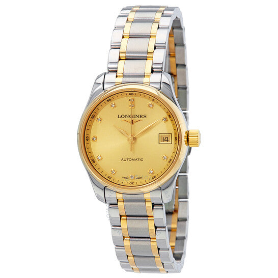 Longines, Master Collection Automatic Gold Dial Ladies Watch L21285377